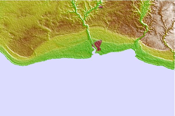 Surf spots located close to Charittos Beach