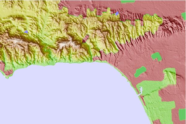 Surf spots located close to Chart House Rights