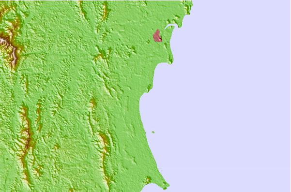 Surf spots located close to Cherating