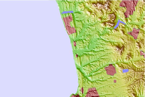Surf spots located close to Cherry Hill