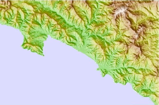 Surf spots located close to Chiavari Entella