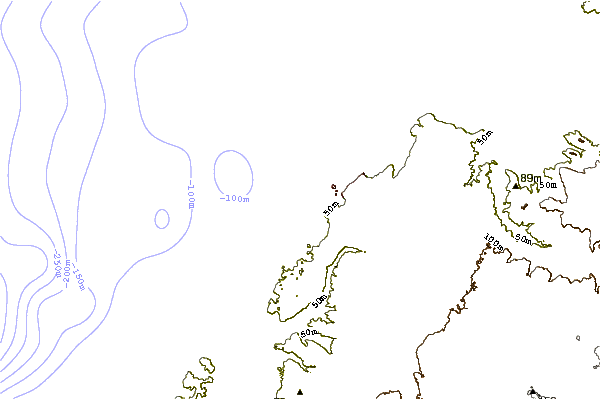 Shoreline around Chicala