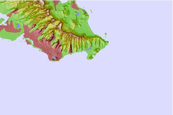 Surf spots located close to China Walls