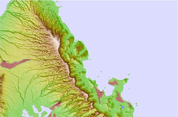 Surf spots located close to Chinamans Hat/Mokolii