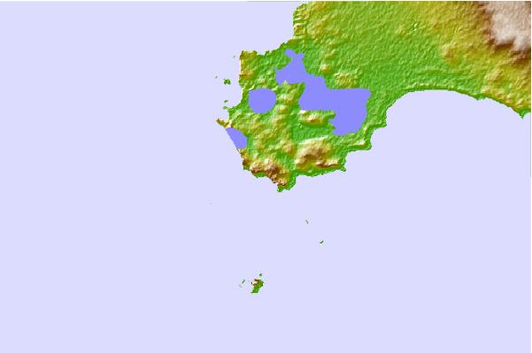 Surf spots located close to Chinamans