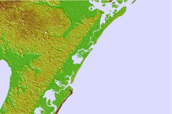 Surf spots located close to Chodes