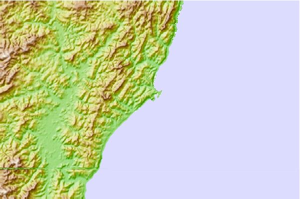 Surf breaks located close to Christmas Bay