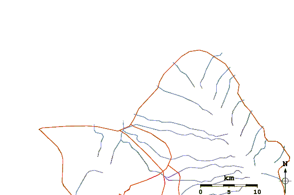 Roads and rivers around Chuns and Jocks Reefs