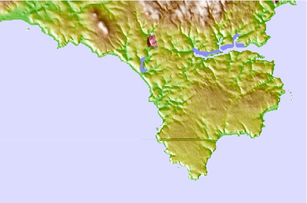Surf breaks located close to Church Cove