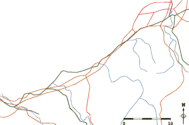 Roads and rivers around St Jean de Luz - Ciboure