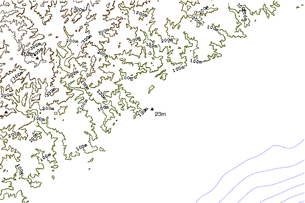 Shoreline around Cintsa West