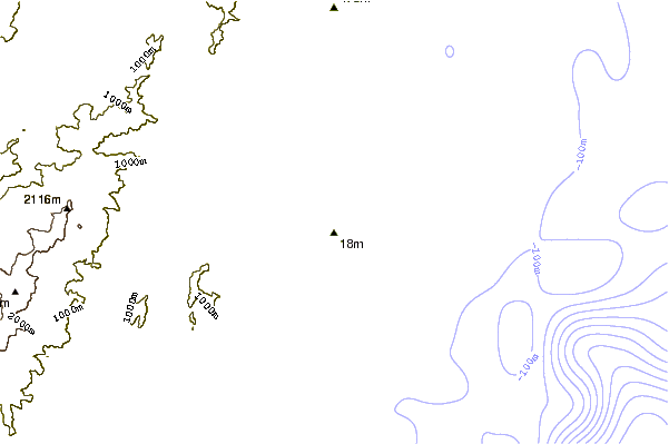 Shoreline around Clarence River