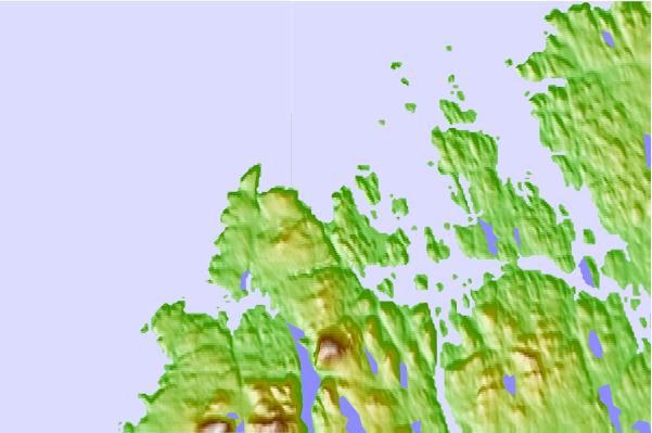 Surf spots located close to Cliff Beach (Lewis)