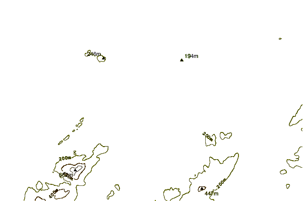 Shoreline around Clonmass Bay (Ards)