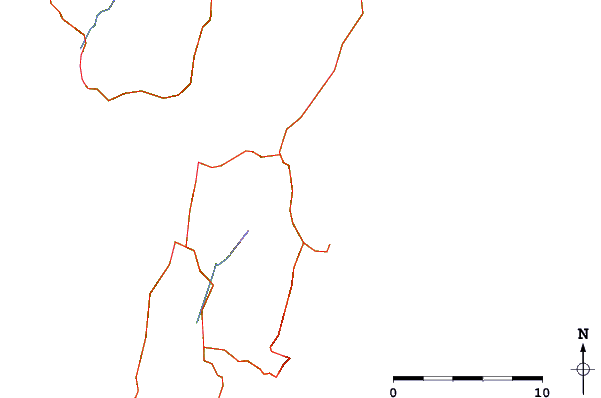 Roads and rivers around Bruny Island - Coal Point