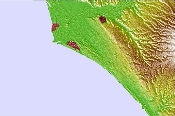 Surf spots located close to Coccia de Morto