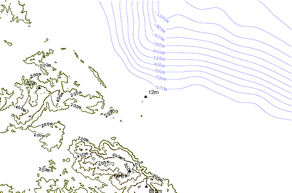Shoreline around Cocles
