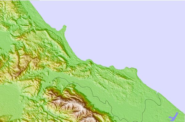 Surf spots located close to Cocles