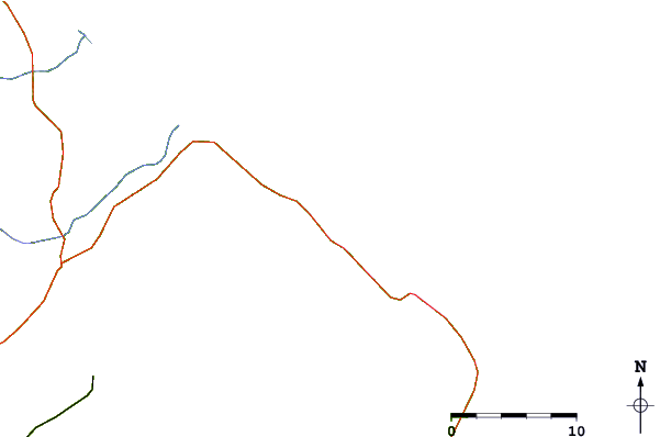 Roads and rivers around Coco Nuts (Arena Blanca Reef)