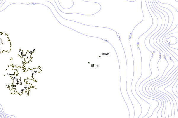 Shoreline around Cocoa