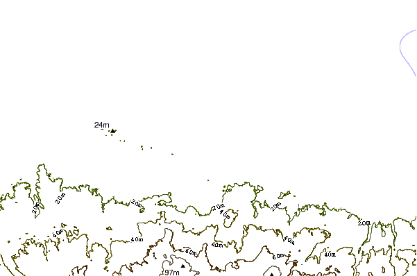 Shoreline around Cocoa das Lavadeiras