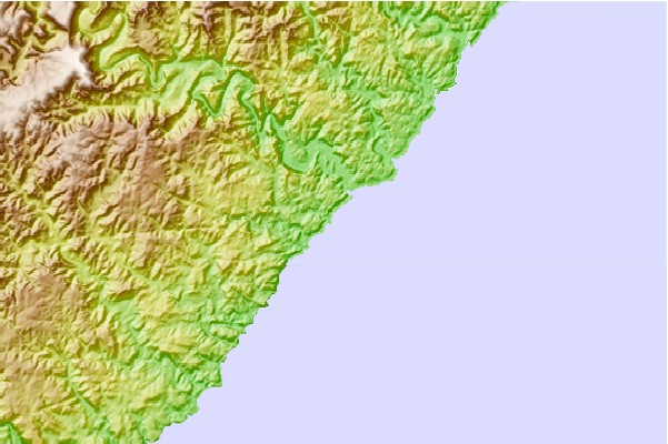 Surf spots located close to Coffee Bay Point
