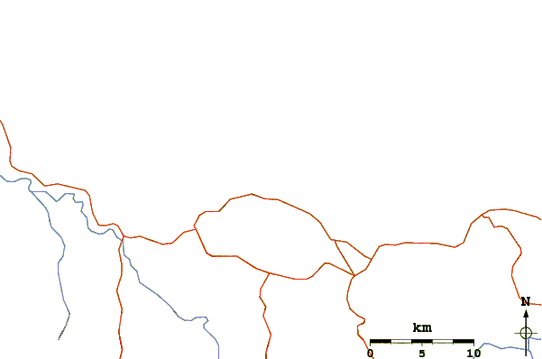 Roads and rivers around Coffee Break
