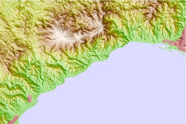 Surf spots located close to Cogoleto