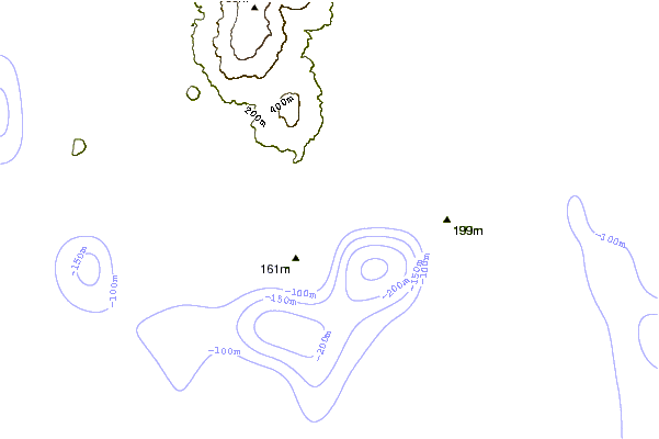 Shoreline around Colac Bay