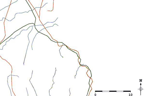 Roads and rivers around Collioure