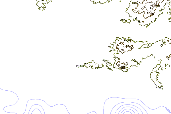 Shoreline around Marseille - Colombet