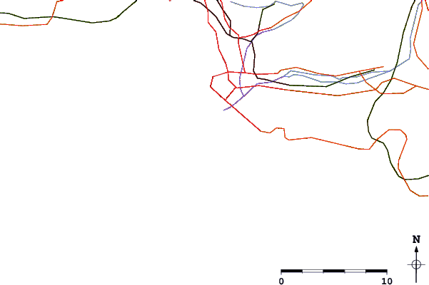 Roads and rivers around Marseille - Colombet