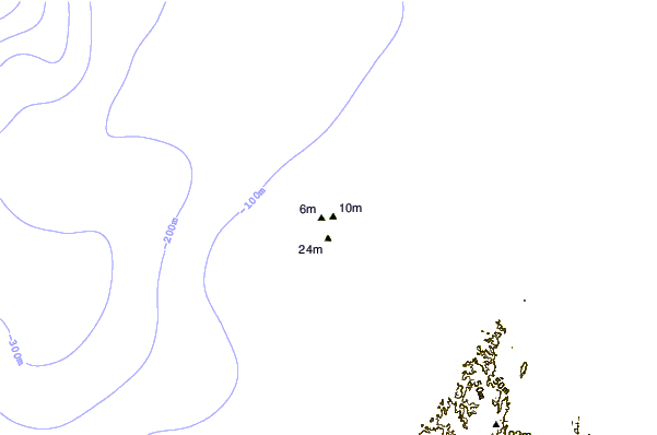 Shoreline around Colpipe