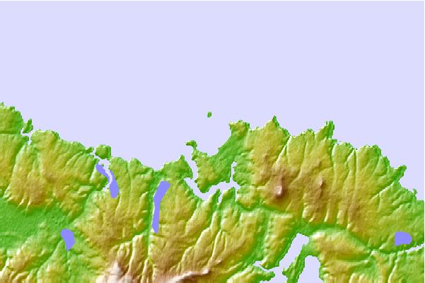 Surf spots located close to Concirdia Bay
