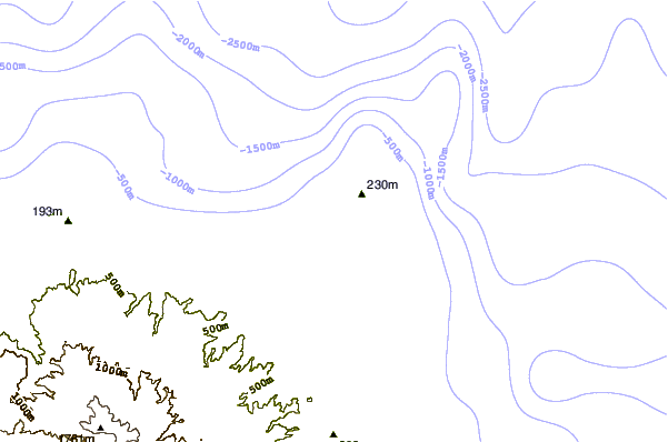 Shoreline around El Confital