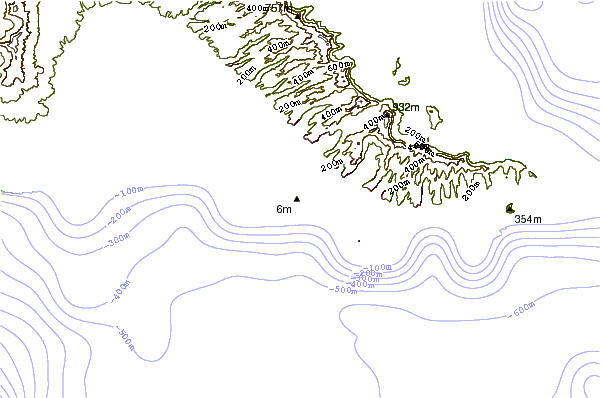 Shoreline around Consessions/Big Rights