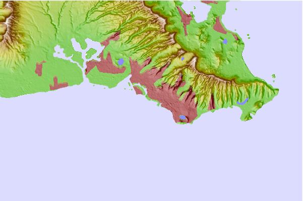 Surf breaks located close to Consessions/Big Rights