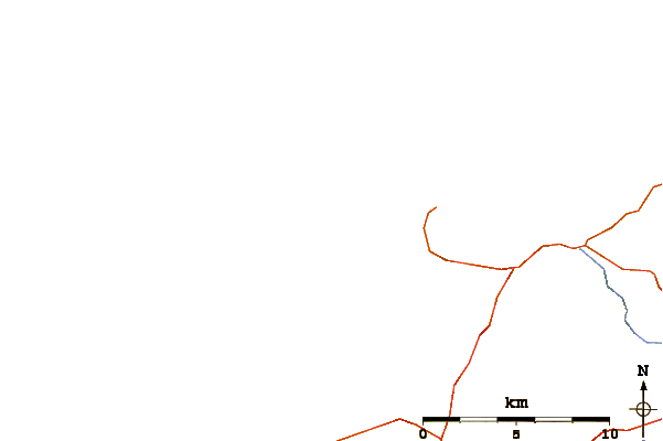 Roads and rivers around Constantine Bay