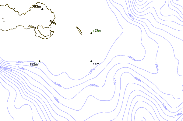 Shoreline around Terceira - Contendas