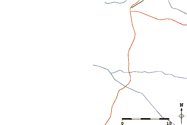 Roads and rivers around Contis plage