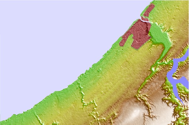 Surf spots located close to Contrebandiers