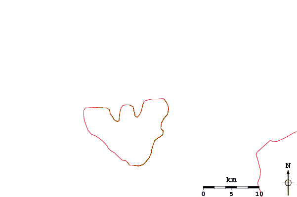 Roads and rivers around Cook Bay