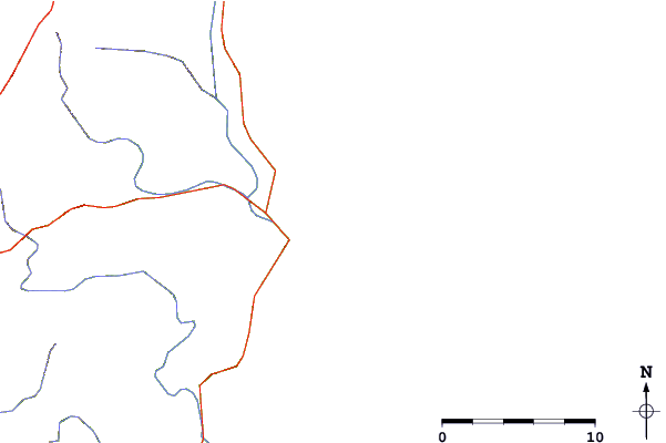 Roads and rivers around Cooks Cove Reefs