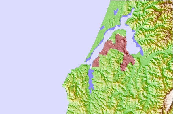 Surf spots located close to Coos Bay North