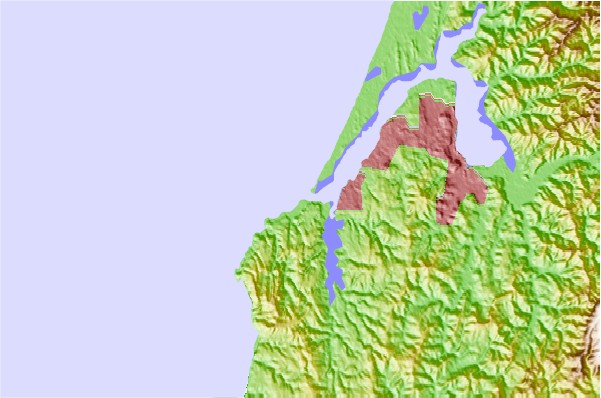 Surf spots located close to Coos Bay-South Jetty