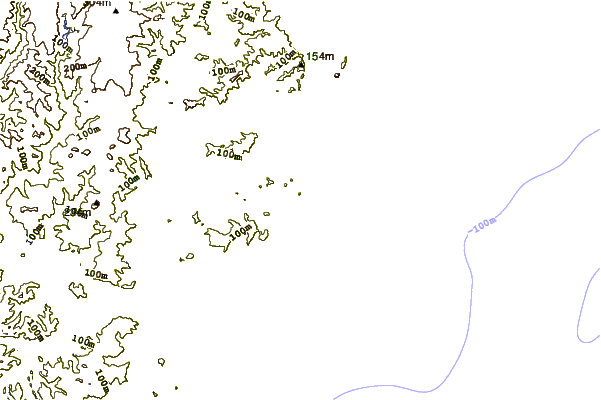 Shoreline around Copacobana Point
