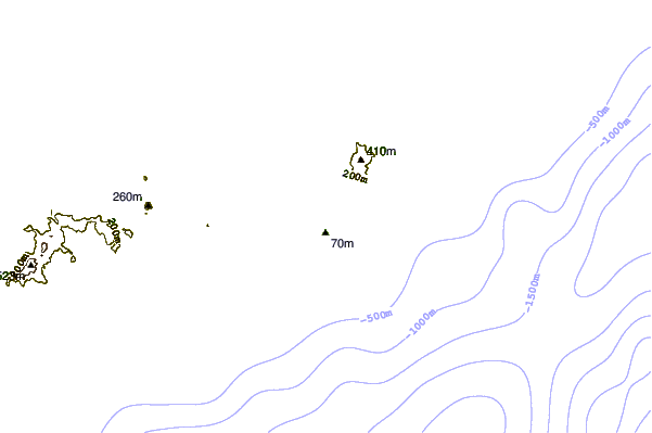 Shoreline around Copper Mine Bay