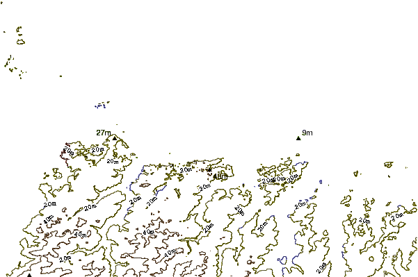 Shoreline around Coqueiros