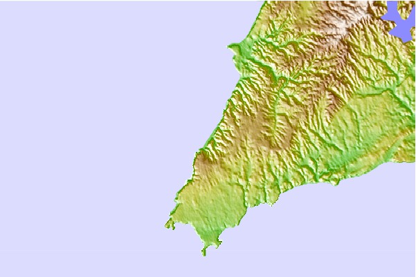 Surf spots located close to Cordama