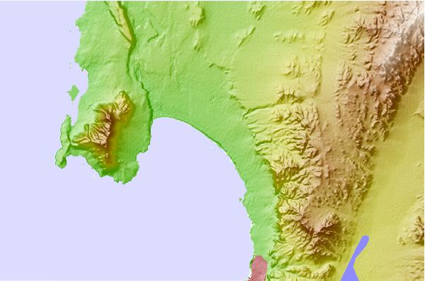 Surf spots located close to Cordeles